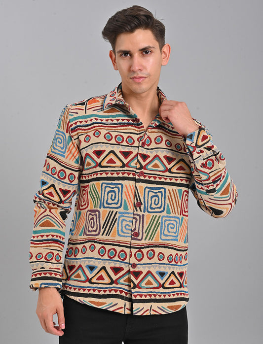 Native Bull Shacket Printed Shirt - 02