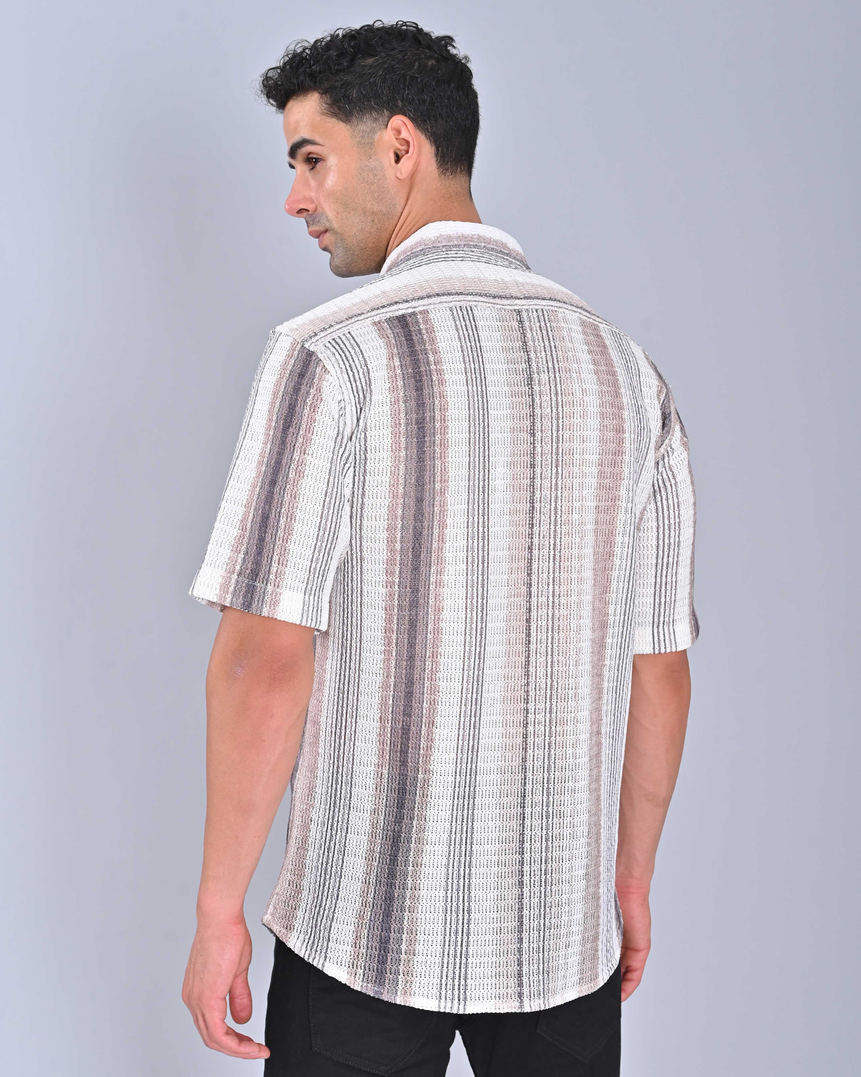 Buy Men's Lavender Tweed Shirt Online